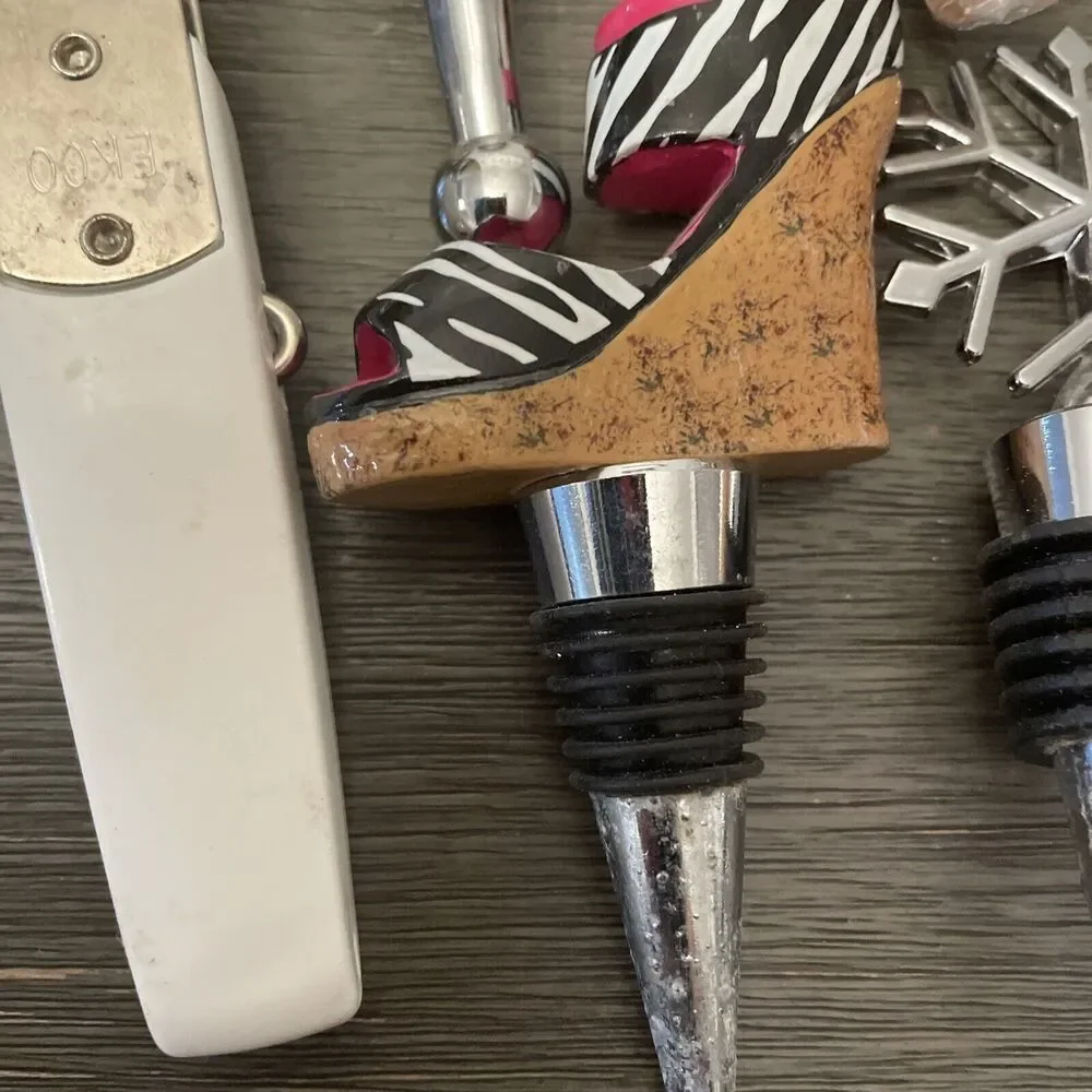 corkscrew wine bottle opener Stopper Lot